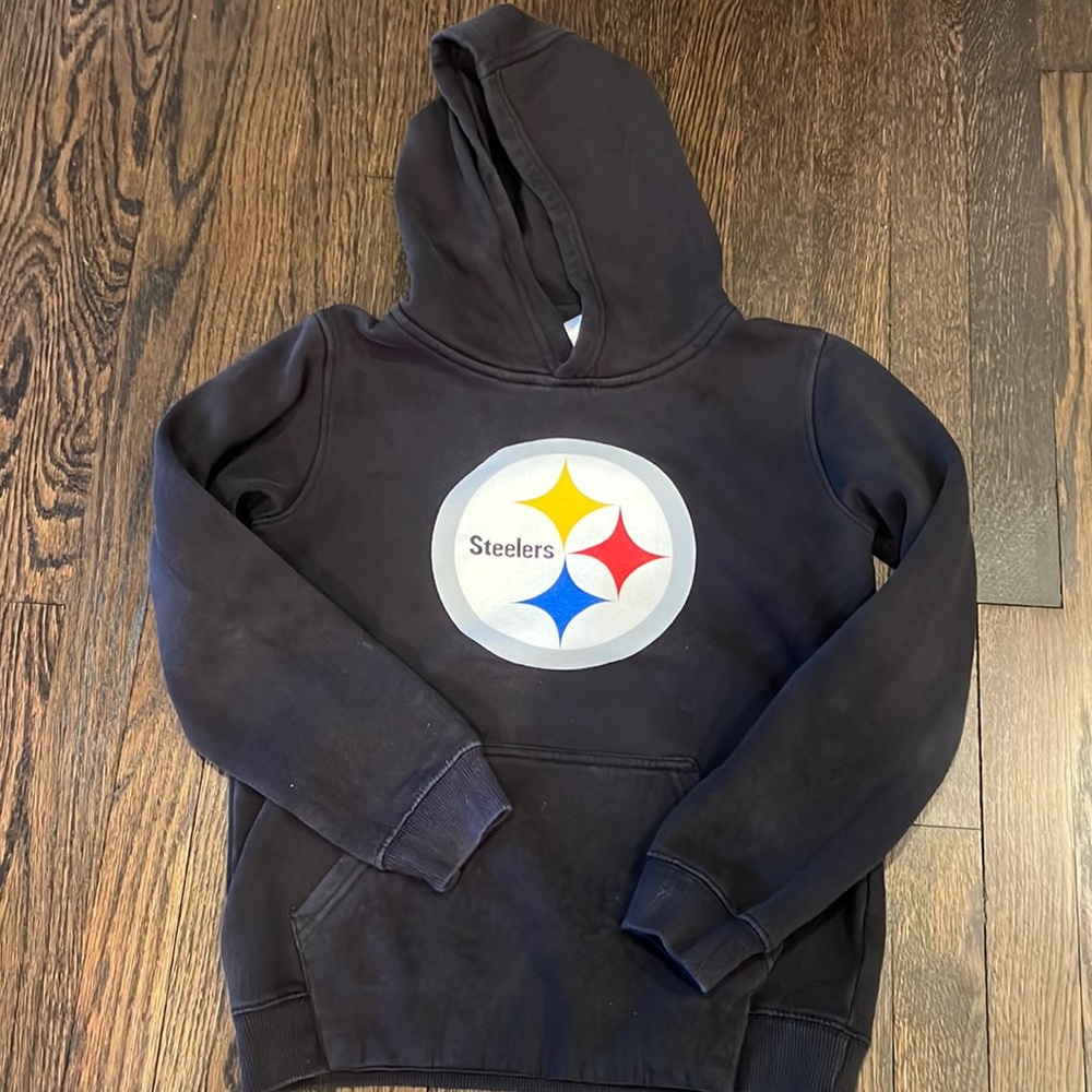 Black Youth Steelers Hoodie.